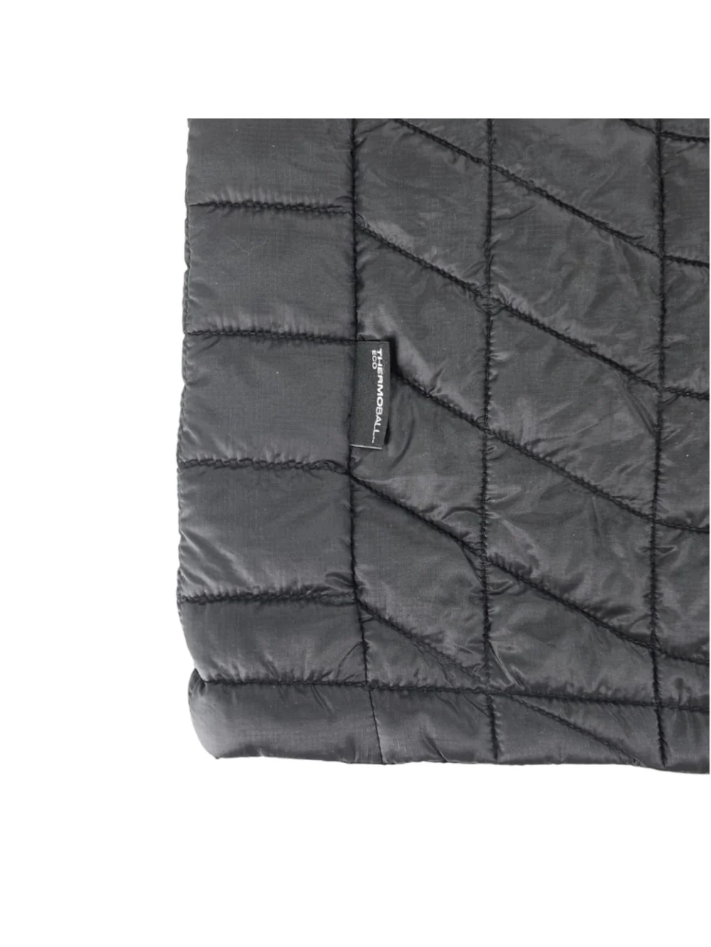 The North Face ThermoBall Trekker Vest Mens L Black Full Zip Packable Insulated